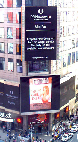 Party Girl Diet Kicks Off Big City Tour with Debut in Times Square, New York